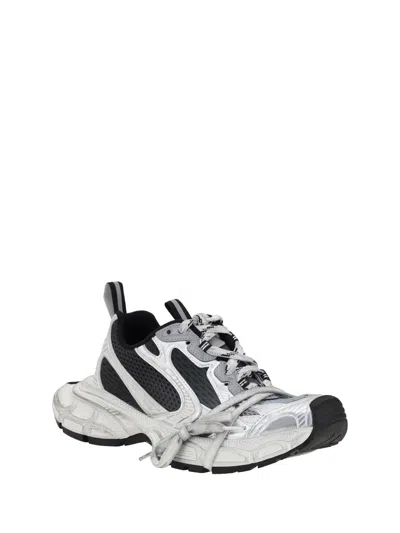 Balenciaga Multicolor Mesh And Rubber 3xl Gradient Sneakers In Multicolour