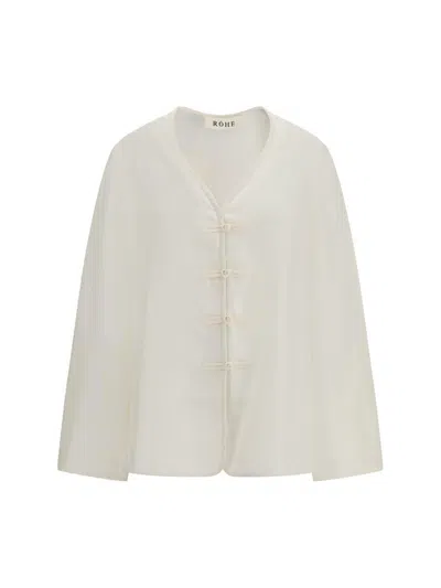 Shop Courrèges Polo Shirts In White