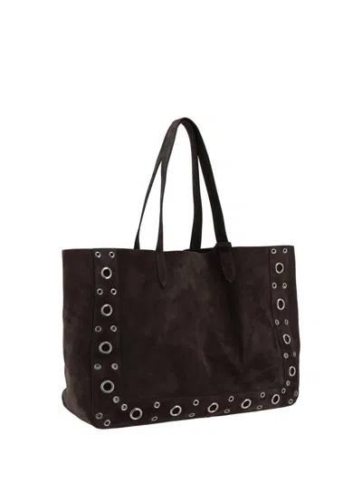 Valentino Large Tote Nellcote In Brown