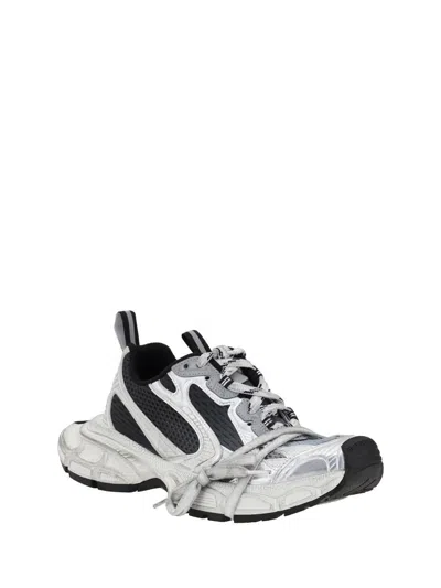 Balenciaga Multicolor Mesh And Rubber 3xl Gradient Sneakers In Multicolour
