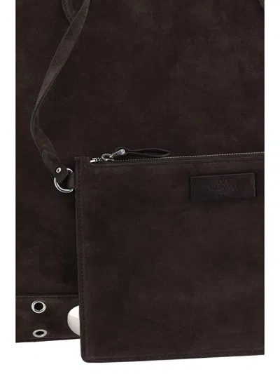 Valentino Large Tote Nellcote In Brown