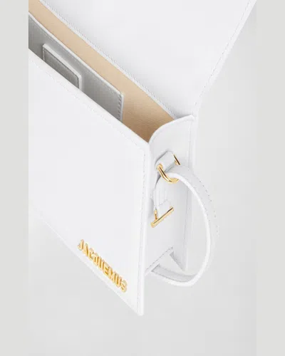 Jacquemus Le Bambino Long Shoulder Bag In White