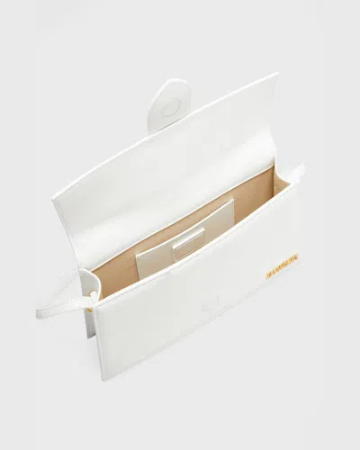 Jacquemus Le Bambino Long Shoulder Bag In White