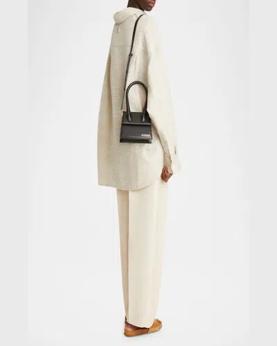 Jacquemus Le Chiquito Moyen Black In Black