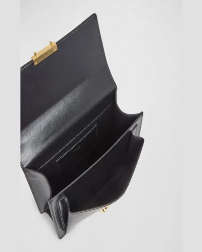 Golden Goose Venezia Bag Palmellato Leather Body Gold Metal Details Bags In Black