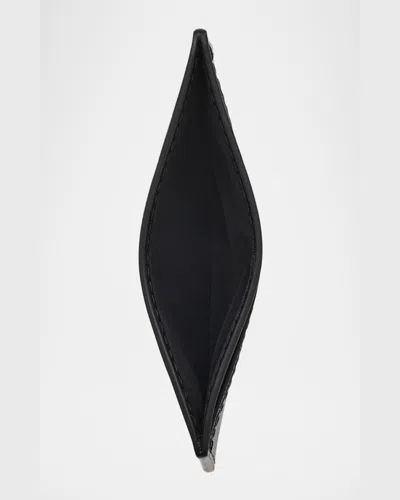 Marc Jacobs Womens Black The Card Case Leather Card Case In Black