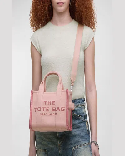 Marc Jacobs Women's The Jacquard Small Tote Bag In Pink