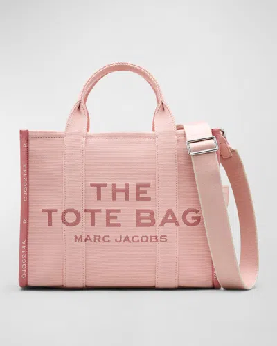 Marc Jacobs The Jacquard Medium Rose Tote Bag In Rose