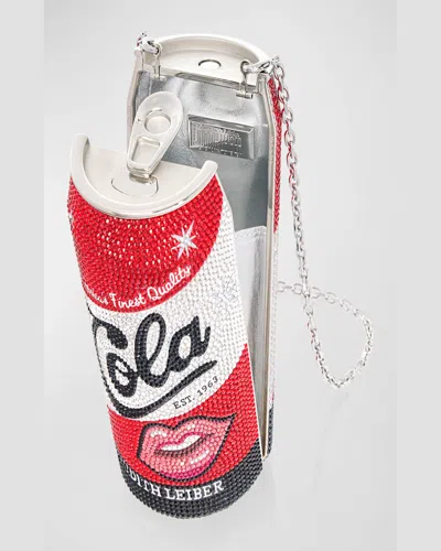 Judith Leiber Cola Beverage Can Clutch Bag In Sapphire