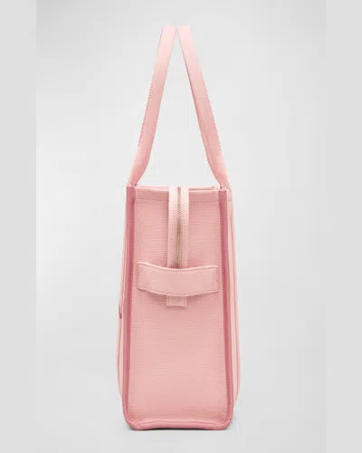 Marc Jacobs The Big Travel Tote With Printed Profiles In Rose