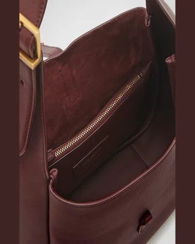 Saint Laurent Le 5 A 7 Ysl Small Hobo In Smooth Supple Leather In Black