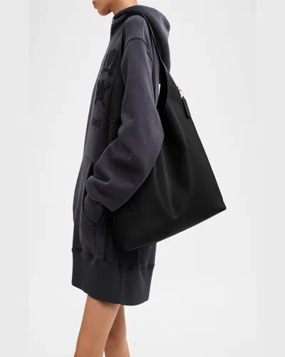 Coach Brooklyn 39 Grain Leather Shoulder Bag In Black