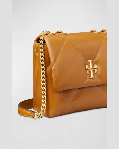 Tory Burch Kira Diamond Quilted Bag In Brown
