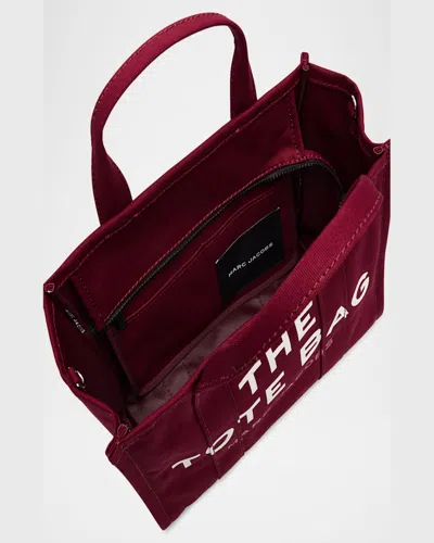 Marc Jacobs The Medium Canvas Tote Bag In Red