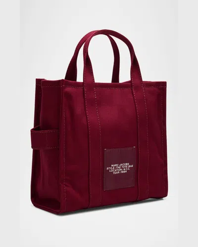 Marc Jacobs The Medium Canvas Tote Bag In Red