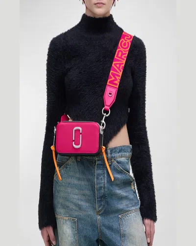 Marc Jacobs The Snapshot Crossbody Bags In Brown