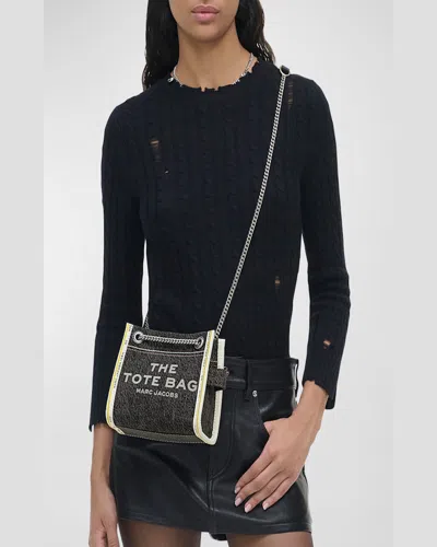 Marc Jacobs The Crossbody Bag In Black Wash