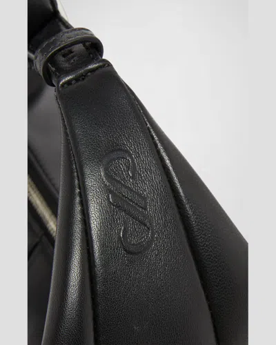 Proenza Schouler Slide Napa Leather Shoulder Bag In Black