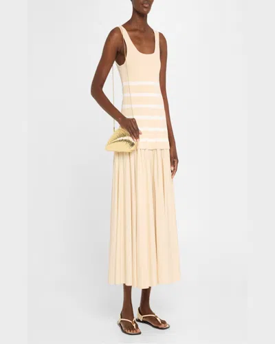 Simkhai Bridget Metal Oyster Shell Clutch In Non Definito