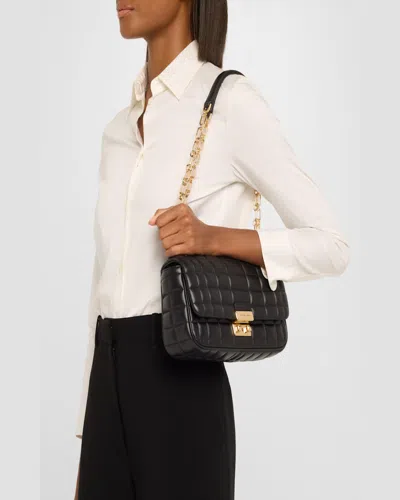 Michael Michael Kors Tribeca Shoulder Bag In Black