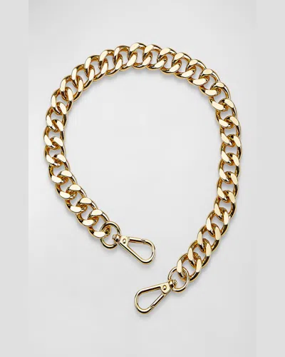 Gigi New York Chunky Chain Shoulder Strap In Gold