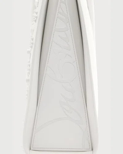 Christian Louboutin Paloma Medium Top Handle In Loubinthesky Leather In Vintage Rose