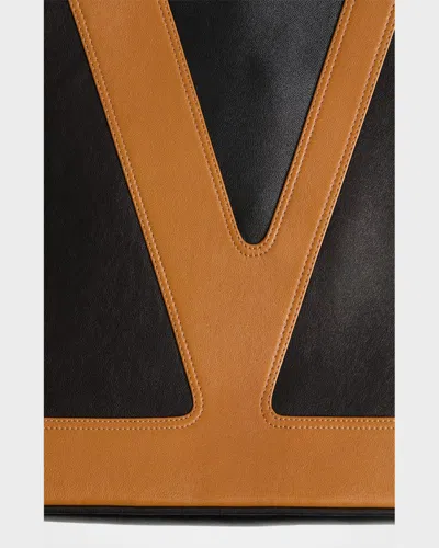 Valentino Chain Strap Rectangular Shoulder Bag Design In Nero Spice