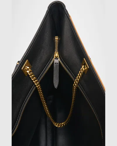 Valentino Chain Strap Rectangular Shoulder Bag Design In Nero Spice