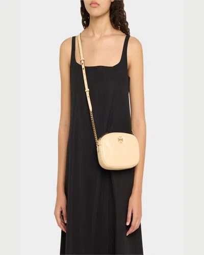 Tory Burch Kira Diamond-quilted Leather Crossbody Bag In Vanilla Soft Serve