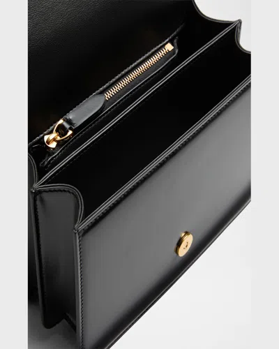 Valentino Vain Leather Shoulder Bag In Nero