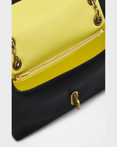 Marc Jacobs The Dual Chain Wallet Shoulder Bag In Black