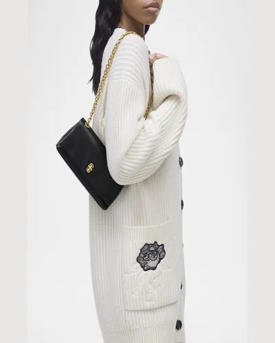 Marc Jacobs The Dual Chain Wallet Shoulder Bag In Black