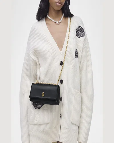 Marc Jacobs The Dual Chain Wallet Shoulder Bag In Black