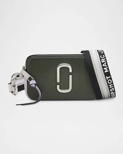 Marc Jacobs Snapshot Saffiano Leather Crossbody Bag In Ivy Multi