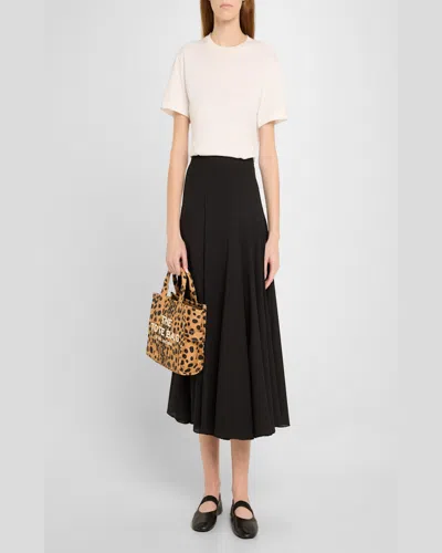 Marc Jacobs The Cheetah Canvas Small Tote Bag In Cheetah