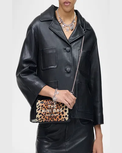 Marc Jacobs The Cheetah Chain Mini Bag In Cheetah