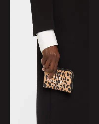 Marc Jacobs The Top Zip Multi Wallet In Black Multi