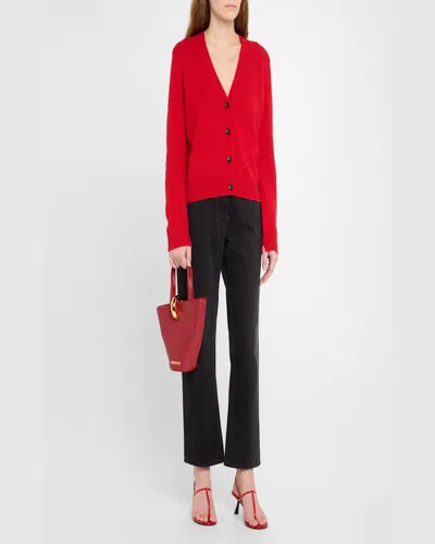 Jacquemus The Medium Bambola In Red