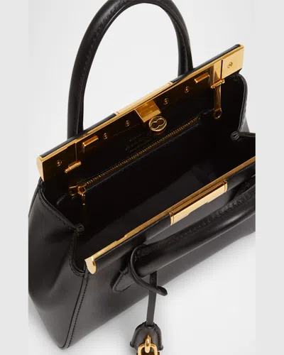 Dolce & Gabbana Mini Marlene Day Top Handle Bag In Black
