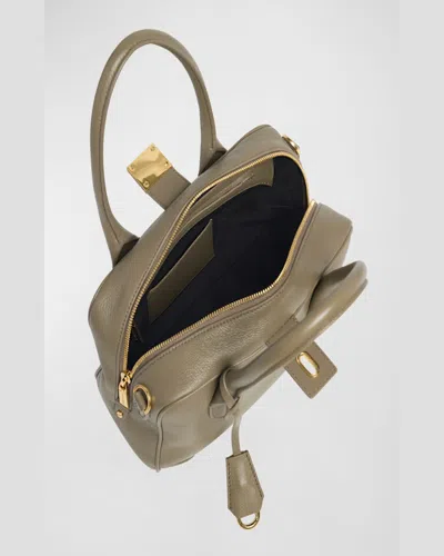 Golden Goose Vita Tote Bag In Leather In Butter