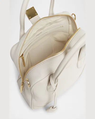 Golden Goose Vita Tote Bag In Leather In Butter