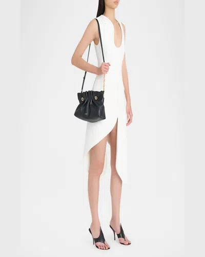 Ferragamo Small Soft Shoulder Bag In Nero