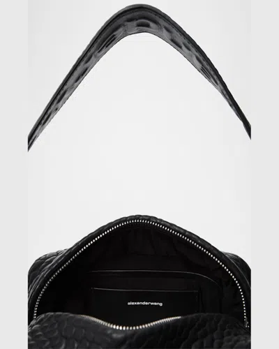 Alexander Wang Black Leather Small Ricco Shoulder Bag