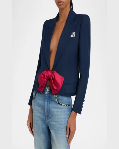 Valentino Woman Blue Blazers