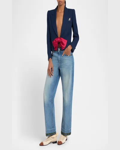 Valentino Woman Blue Blazers