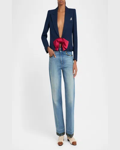 Valentino Woman Blue Blazers