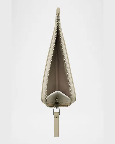 Marc Jacobs Zippered Wallet With Pendant In Neutral