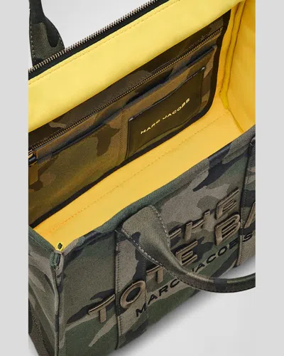 Marc Jacobs The Camo Jacquard Medium Tote Bag In Multi
