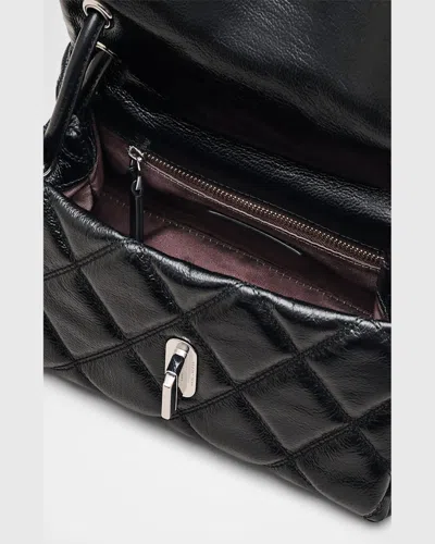 Marc Jacobs The Quilted Mini Dual Shoulder Bag Black In Black