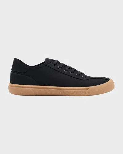 The Row Cotton Canvas Sneakers In Black